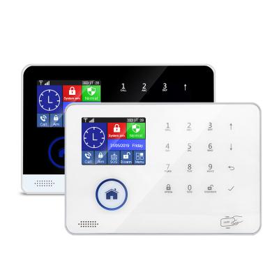 China New design low price WIFI security home alarm system smart home alarm systemwhat is your name how are you for sale