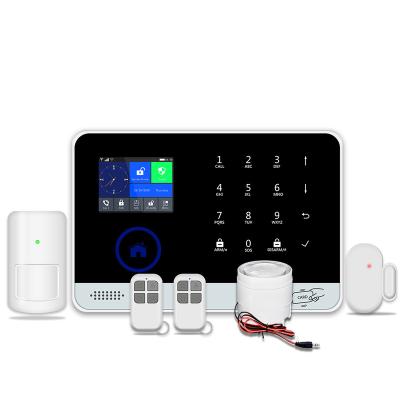 China Newest low price wifi+gsm+3G 88 wireless remote control work with IP camera video watch home alarm system for sale