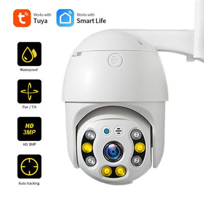 China HD night vision tuya wifi P2P two way audio IP camera for sale