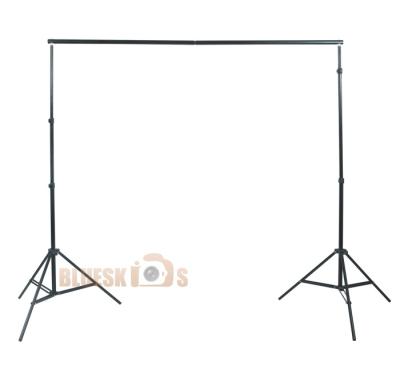 China Lightweight Aluminum Adjustable Digital Camera Photo Studio Background Support System Kit with Carry Bag for Photography for sale