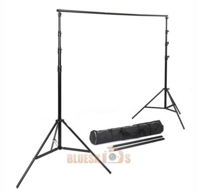 China Heavy Duty Adjustable Photography Backdrop Stand With Carry Bag For Photo Studio Booth Muslin Paper Background BGL4050FP for sale