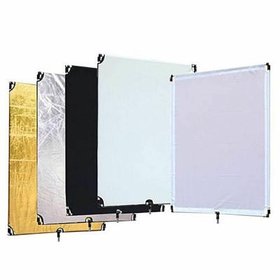 China Polyester fiber photo studio 5 in 1 flag panel reflector kit for photography lighting and outdoor lighting for sale