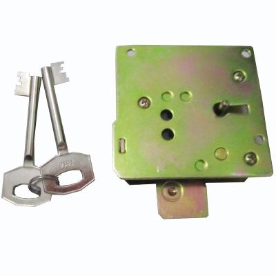 China Popular Selling Zinc Alloy on Algeria Market High Security Mechanical 2 Bit Key Locks for Safe Vaults for sale