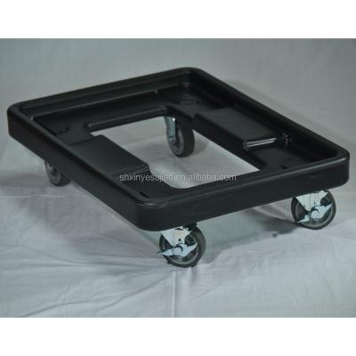 China Transport Cart Insulated Food Pan Carrier Trolley Cart Kitchen Front Food Cart for sale