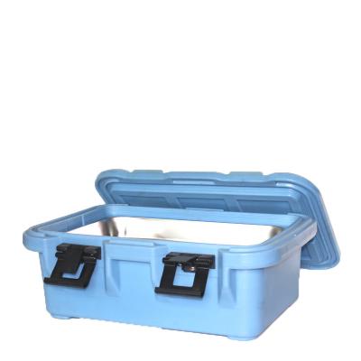 China Thermal Hot Box Insulated Food Pan Carrier Keep Warm Box Cooler Carrier for sale