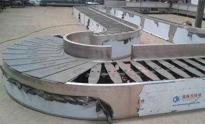 China Baggage reclaim carousel. flat carousel. flat plate carousel. plane baggage carousel. horizaontal claim conveyor for sale