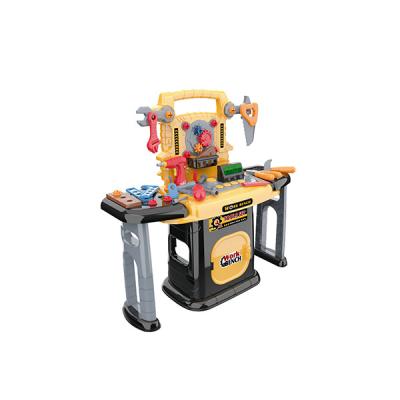 China Safety Amazon Pieces Toy Kids Diy Tool Set For Children Play Toy Workbench With Drill Toys For Boy for sale