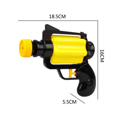 China Cute Design Summer Toy Plastic Revolver Launches Mini Plastic Water Gun for sale