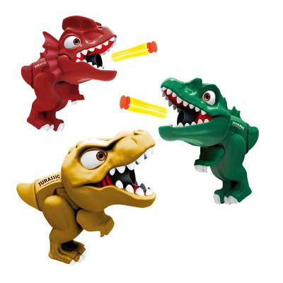 China Shooting Playing Dinosaur Outdoor Shape Games New Hot Selling Eva Foam Bullet Soft Bullet Gun Toy for sale