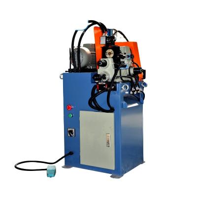 China Automatic Pneumatic Multifunction Double End Hose Pipe Small Service Machinery Double End Chamfering Machine for sale