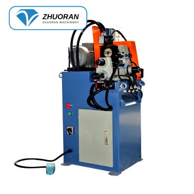 China Automatic Pneumatic Multifunction Double End Hose Pipe Small Service Machinery Double End Chamfering Machine for sale