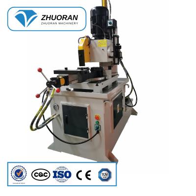 China Precision Steel Hydraulic Cool Manual Factory Profile Corrugated Cold Saw Chatter Copper Stainless Pipe Tube Chat Machine for sale