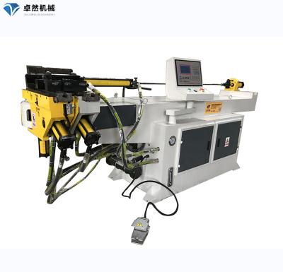 China DW-50 Stores Automatic Hydraulic Rectangular Spiral Pipe Bender Piping Construction Material Semi-Automativ CNC Bending Machine for sale