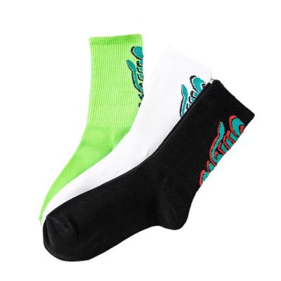 China Antibacterial High Quality Fashion Socks Men Fashion Cheap Cotton Happy Logo Boys Fashion Socks Socks for sale