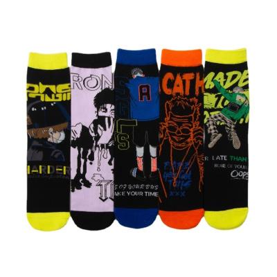 China Antibacterial neon thongs fashionable men's basketball thongs wholesale men's crew short socks for men for sale