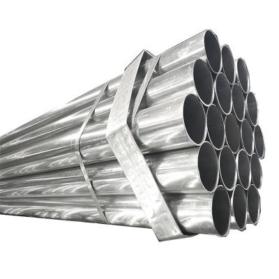 China Round Structure Pipe Tubing Galvanized Steel Threaded Pipes Carbon Steel Pipes Scaffolding Pipe for sale