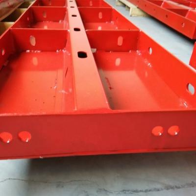 China Easily Assembled Fabricating Reusable Building Panel Steel Formwork For Concrete for sale