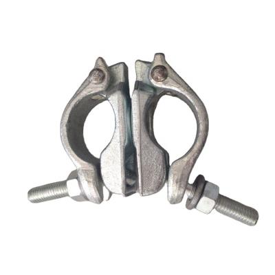 China Traditional Scaffolding Clamp Drop Forged Swivel Coupler For Sale In Tianjin for sale