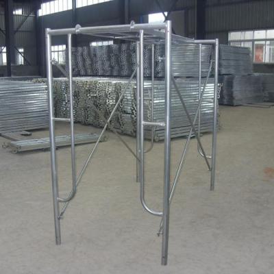 China 2020 TFCO Nice Traditional Quality Construction Asia Scaffolding H Frame Systems Walk Through Steel Ladder For Sale for sale