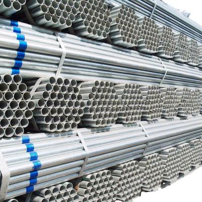 China Philippi 1139 High Quality Black GI Galvanized Steel Pipe Schedule 40 MS ERW Tube / GI Structure Pipe BS EN 39 Scaffolding For Construction for sale