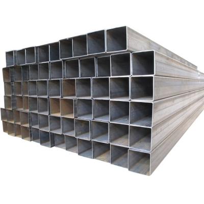 China Low Carbon Structural Pipe MS Sections Hollow Pipe Galvanized Rectangular Steel Pipe for sale