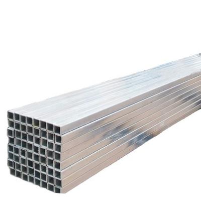 China Square ERW structure pipe building material/rectangular pipe/tube cavity section carbon steel pipe for sale