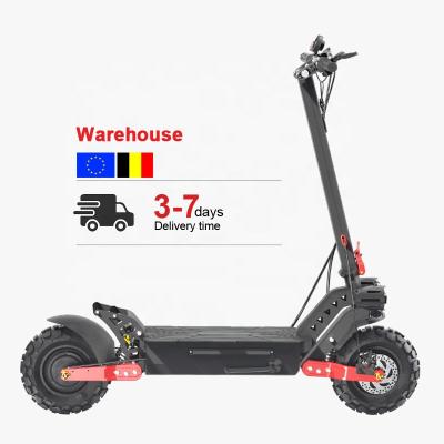 China Dual Motor 1600W Powerful Wheels Unisex Two 11 Inch Tire Fat Foldable Adult Electric Scooter Off Road Electric Scooter For Sale for sale