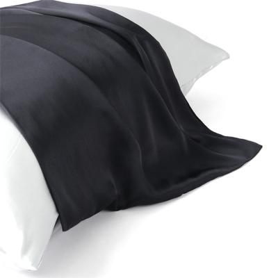 China 2021 Most Popular Sustainable Organic Luxury Silk 19Mm Wrap Closure Silk Pillowcase for sale