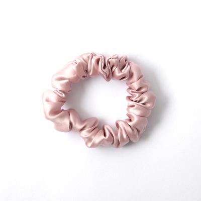 China Hair 22Mm Multi 100% Silk High Quality Ring Silk Scrunchy Of Organic Viable Hot Sale Color Hair Decoration for sale