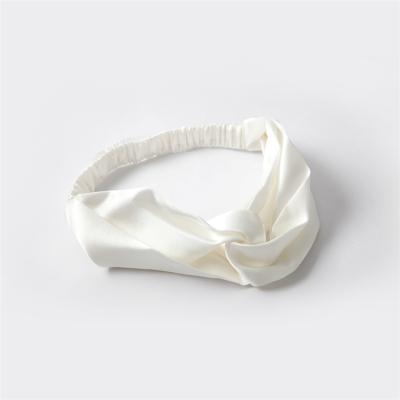 China High Performance Organic Sustainable Luxury Household Use Pretty Girl's 100% Silk Headband for sale