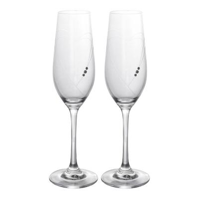 China Champagne glass with patterns Glass Electroplated Rim Glass Croc Charms Glass Candle Champagne Machine Blown  handmade Raymond Daily Life Champagne Coupes for sale