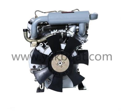 China 22 hp water-cooled water-cooled twin-cylinder agricultural diesel engine made in china for sale