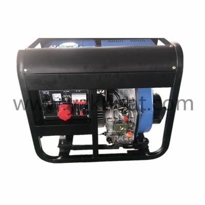 China Small Generator Supply Electric Power Supply 7KW 220V Single Cylinder Open Diesel Generator Set for sale