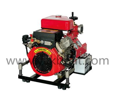 China Long Life 25 HP Agricultural Irrigation 2-Cylinders Diesel Fire Fighting Pump for sale