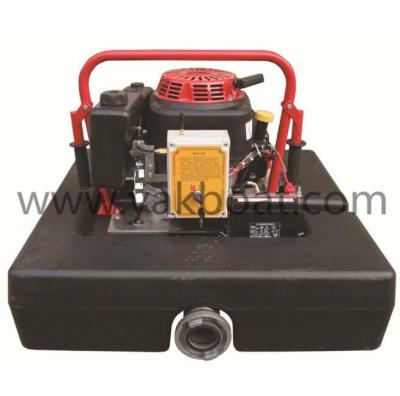 China Remote Control High Flow Fire Float Pump With 15 HP Gasoline Engine for sale