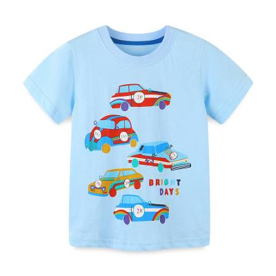 China Anti-Shrink High Quality Custom Wholesale Children Short Sleeves Kids Clothing Cotton custom baby tshirt for sale