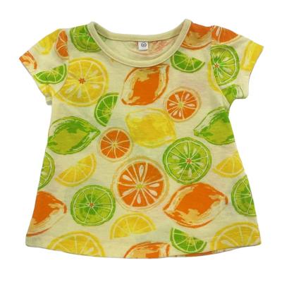 China Anti-Shrink Buy Direct From China Manufacturer Wholesale Summer Kid Clothes cotton high gsm tshirts baby for sale