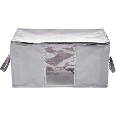 China 2021 viable sell well new type non woven fabric tote bag under bed storage clothes storage bag for sale