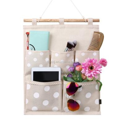 China Home Organizer Cute Hanging Cloth Door Wall Cloth Viable Bag Organizer for sale