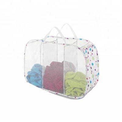 China Durable Noble And Stylish Stylish Designed 3 Compartment Laundry Basket for sale