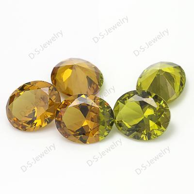 China Color Change China Factory Wholesale #Anz-1536 8x10mm Oval Nanosital Color Changing Gemstone for sale