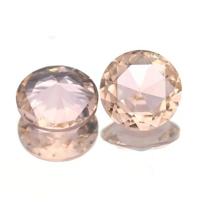 China Star Wuzhou DS Jewelry Round Cut 8mm Semi Precious Synthetic Stone Suppliers for sale