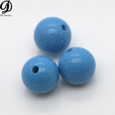 China Wholesale Price Color Change Ball Shape Synthetic Turquoise Stones for sale