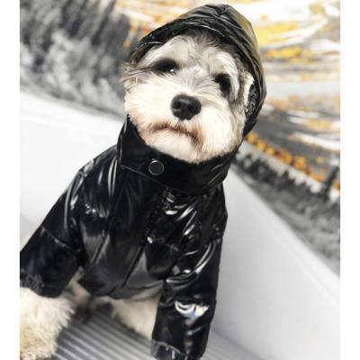 China Viable High Quality Fashionable Small Dog Winter Padded Luxury Soft Autumn And Winter Dog Clothes Down Jacket for sale