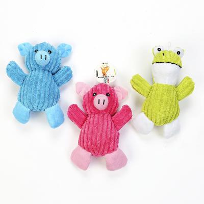 China 2021 Viable Wholesale Custom Dog Toys Plush Animal Dog Chew Toys With Squeaker for sale