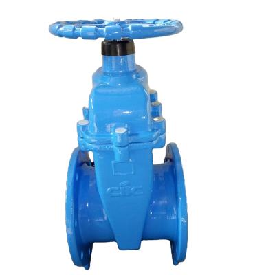 China Duction Iron DIN3352-F4 Stem Seat Non Rising Resilient Gate Valve for sale