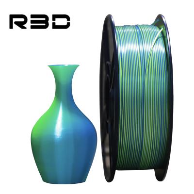 China NEW Quantum PLA dual color two colors filament for 3d printing 1.75mm 1KG 210*210*90mm for sale