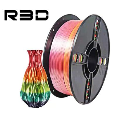 China FDM 3D R3D Pen Printer PLA or 3D Silk Like High Glossy Color Filaments for 3d Printers 1.75mm 1KG for sale