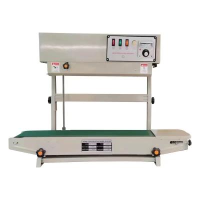 China Easy To Operate FR-900I Plastic Sheet Machine Automatic Vertical Tape Sealer Continuous Sealing Machine for sale