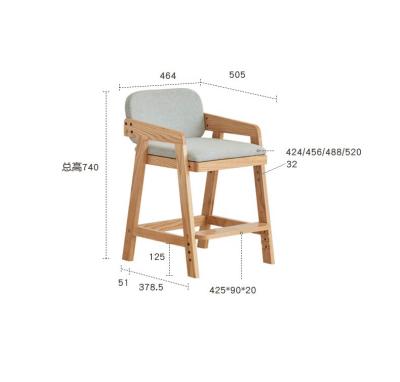 China Nordic Style Reliable Performance Kids Study Chair Children Study Table And Chair Study Chair for sale